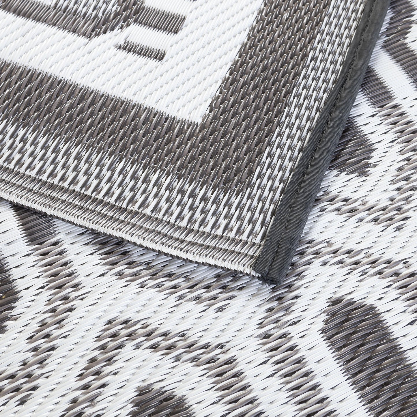 Geo Neutrals Outdoor Rug