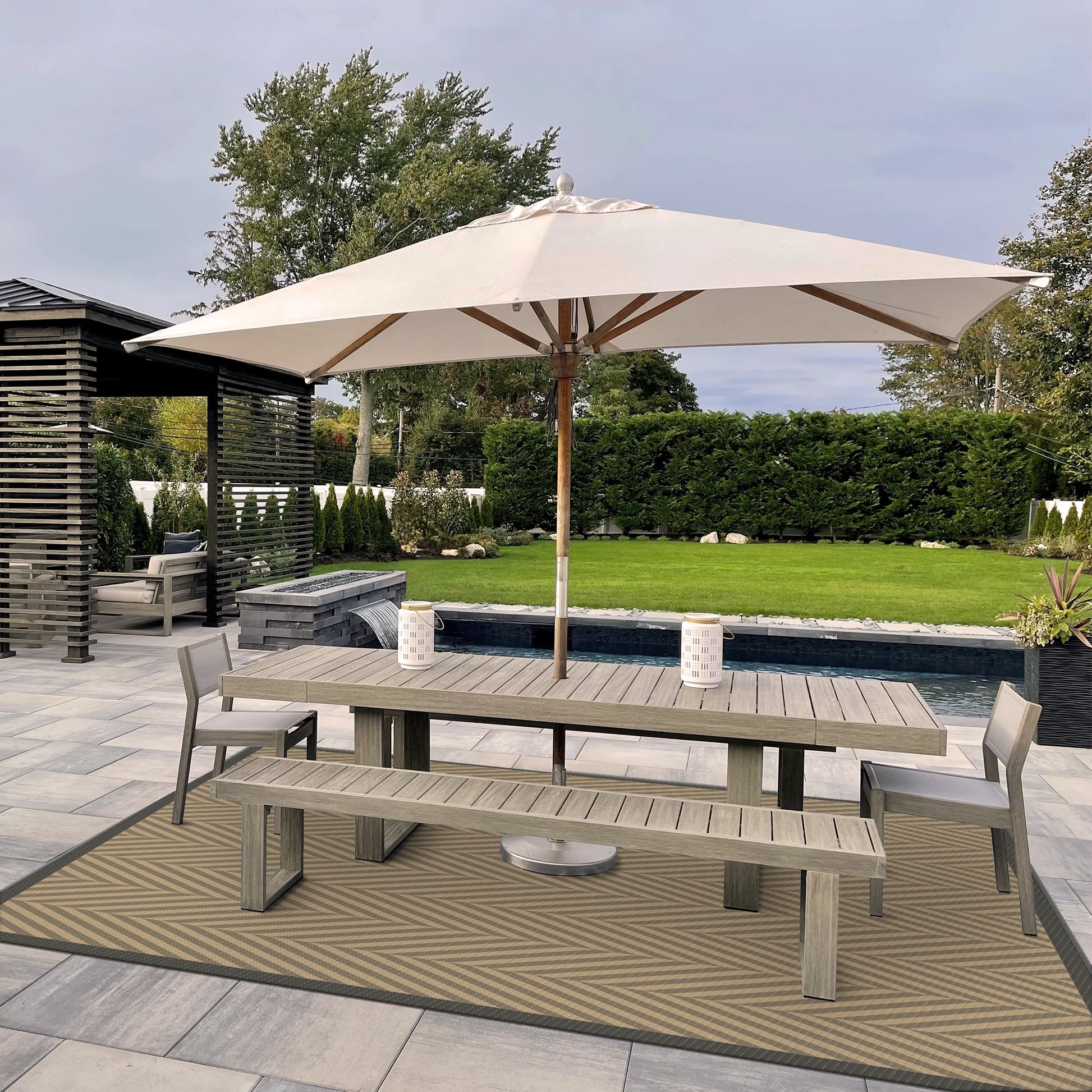 Sisel Look Outdoor Rug – Korhani